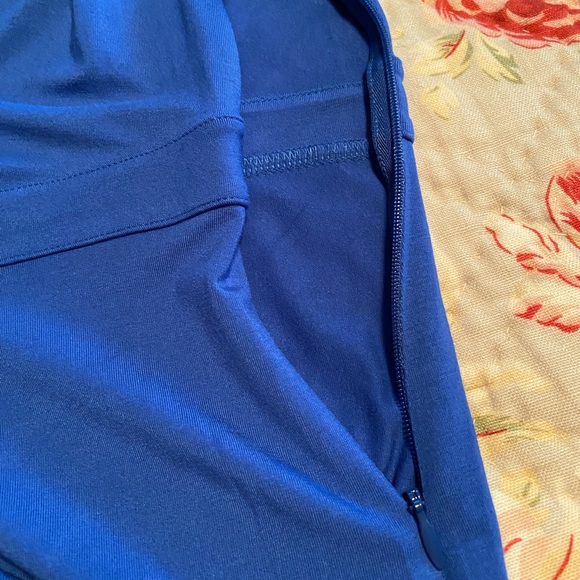 NWT Talbots, cobalt blue knit dress, size XS - Picture 5 of 5